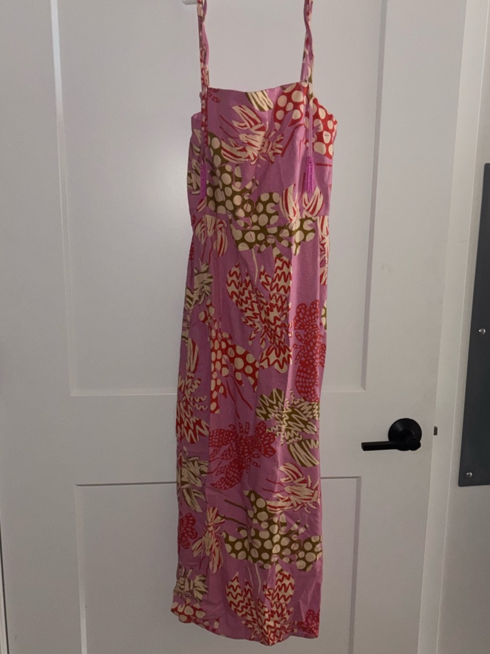 Rachel Zoe Pink Tropical-Print Maxi Dress - Picture 5 of 8